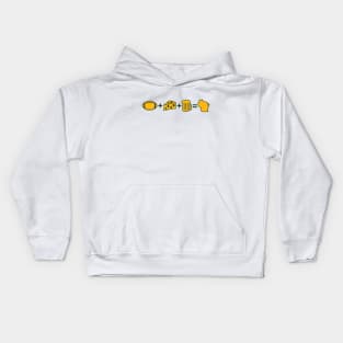 Wisconsin Math - White 1 Kids Hoodie